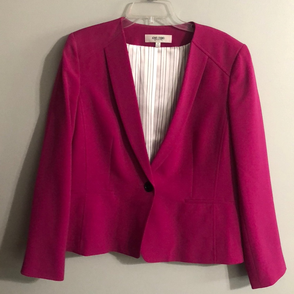 Fuschia blazer